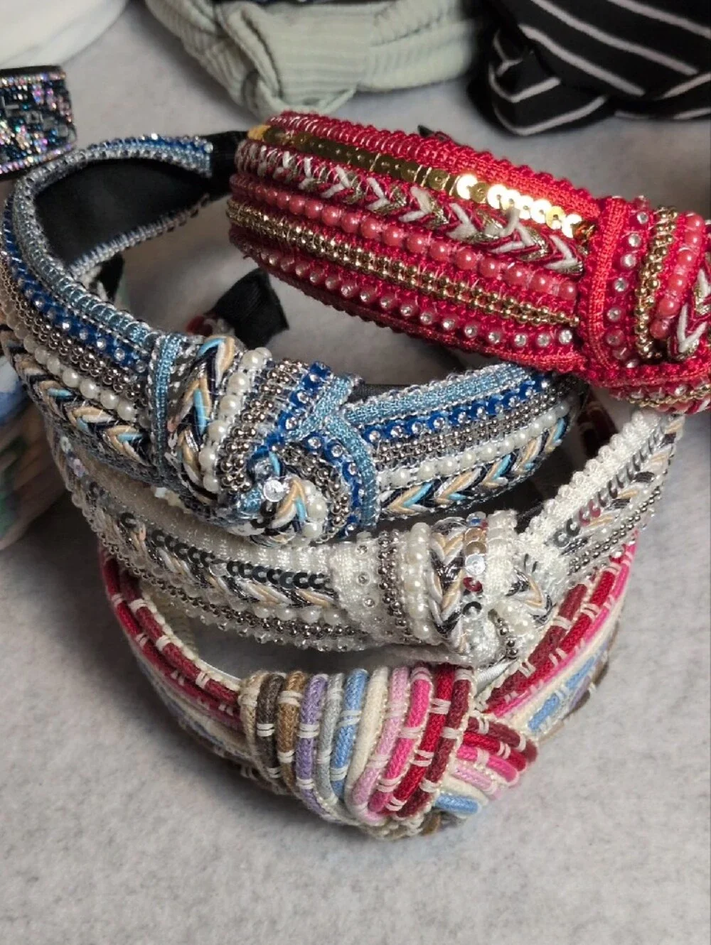40 Assorted Women’s Fabric Headbands - New without Tags